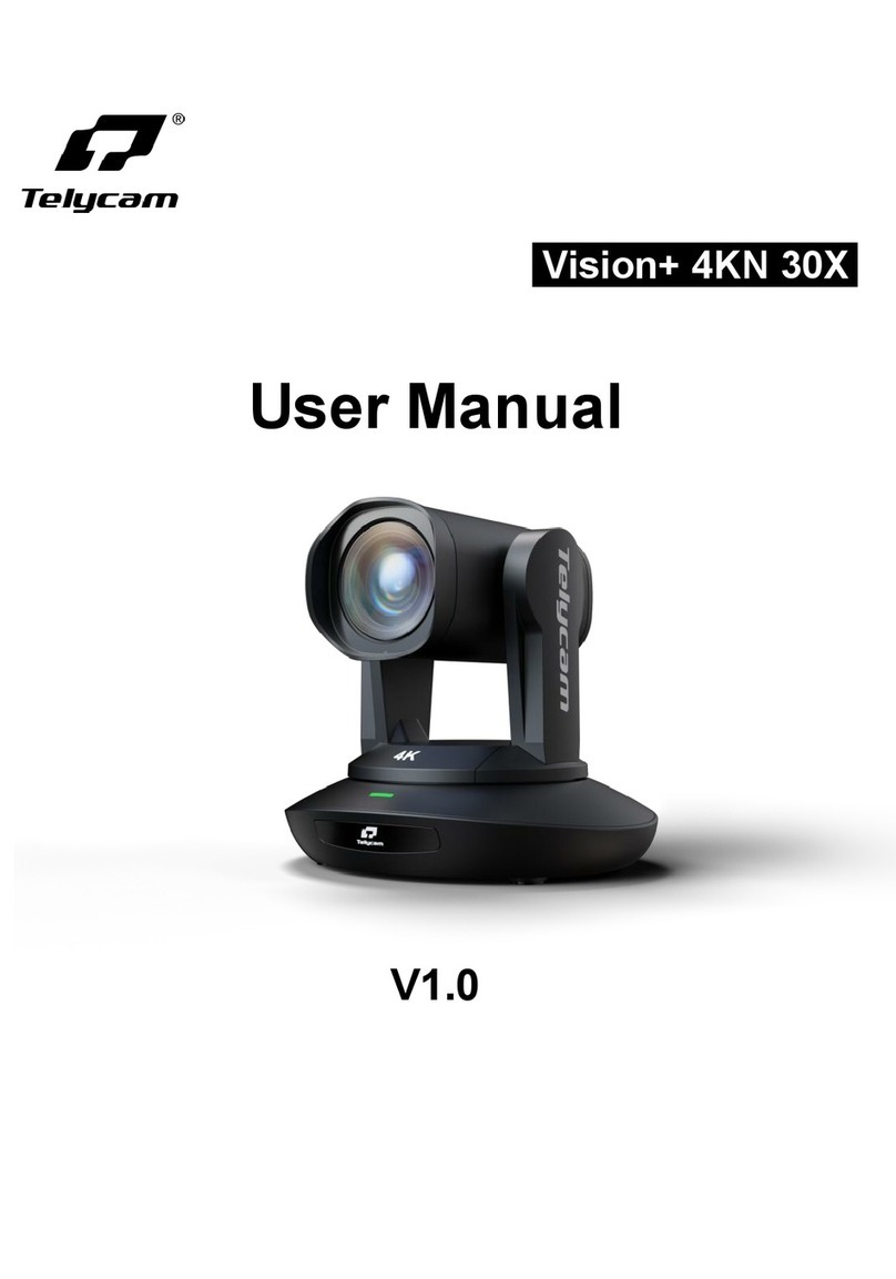 Telycam Vision+4KN30X User manual Telycam Vision+4KN30X User manual