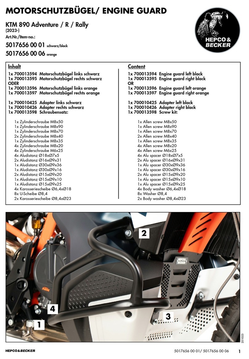 hepco & becker 5017656 00 01 User manual hepco & becker 5017656 00 01 User manual