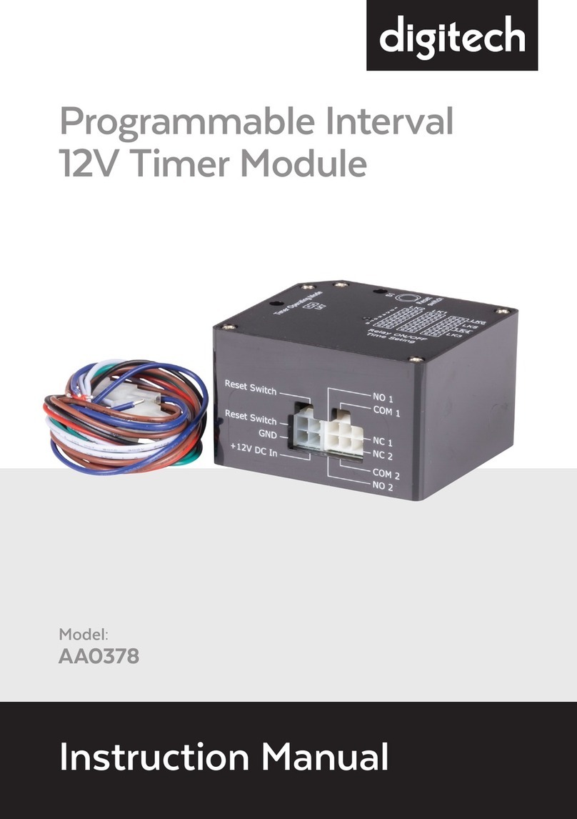 digi-tech AA0378 instruction manual