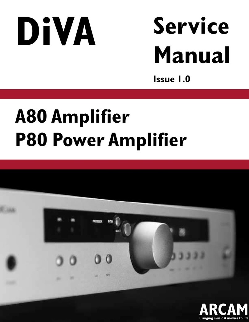 Diva A80 Service manual