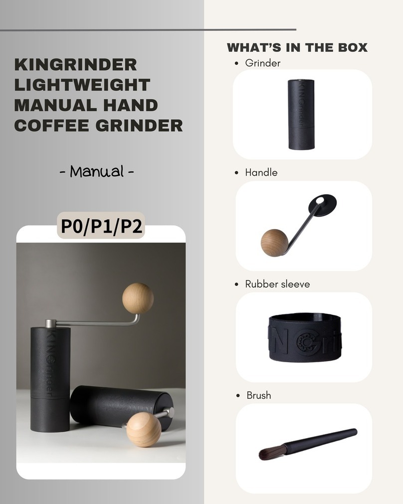 KINGrinder P0 manual