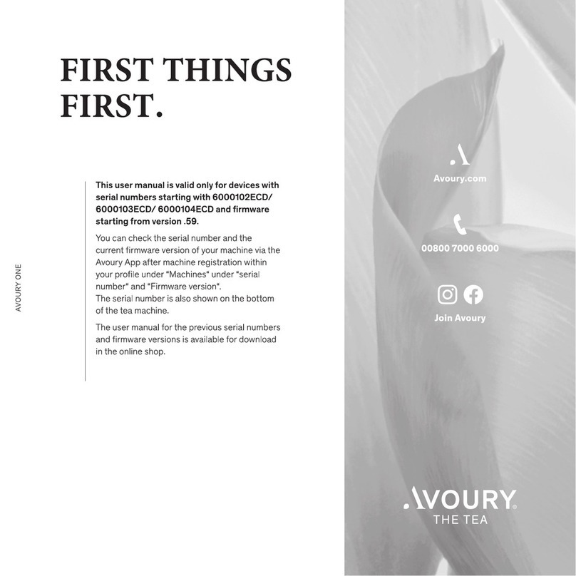 AVOURY ONE manual