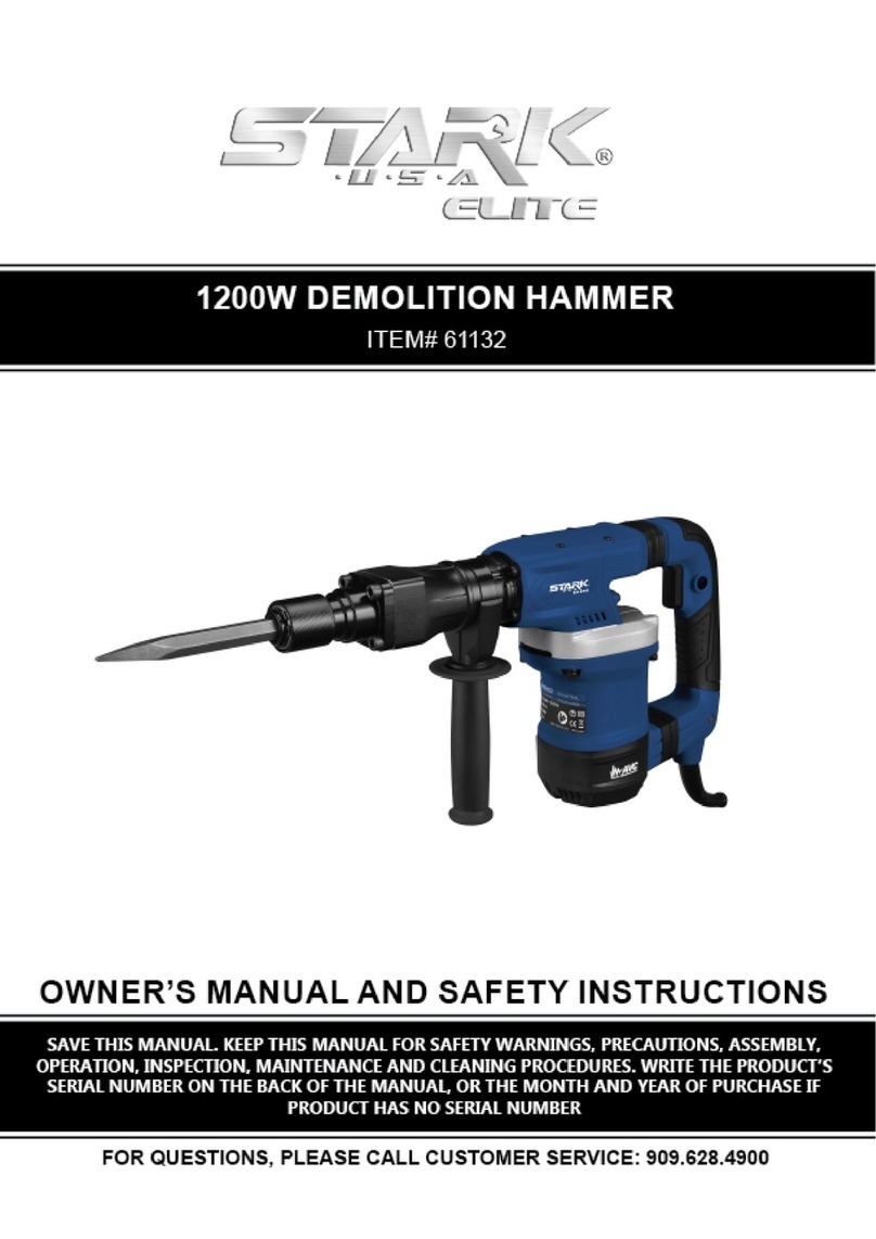 Stark Tools USA ELITE 61132 Owner's manual and safety instructions Stark Tools USA ELITE 61132 Owner's manual and safety instructions