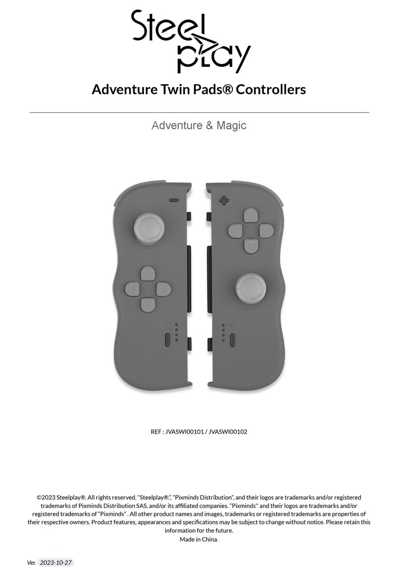 STEEL-PLAY Adventure Twin Pads manual