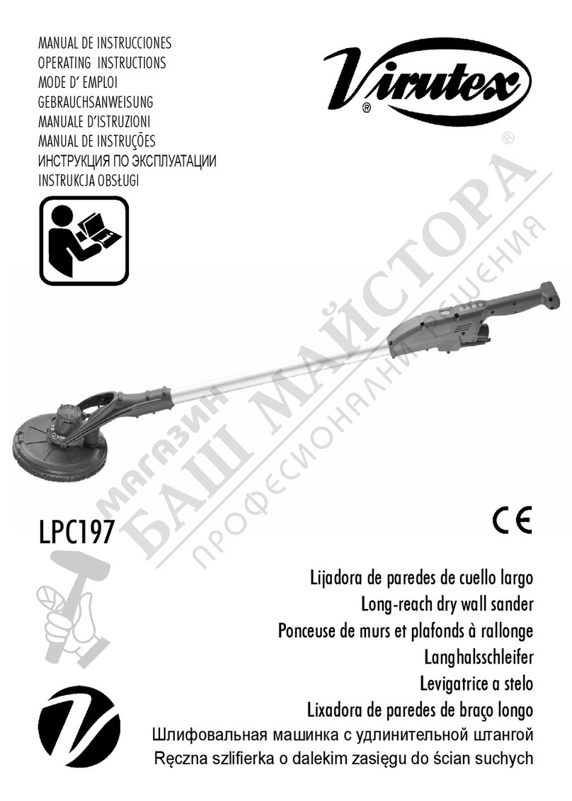 Virutex LPC197 operating instructions