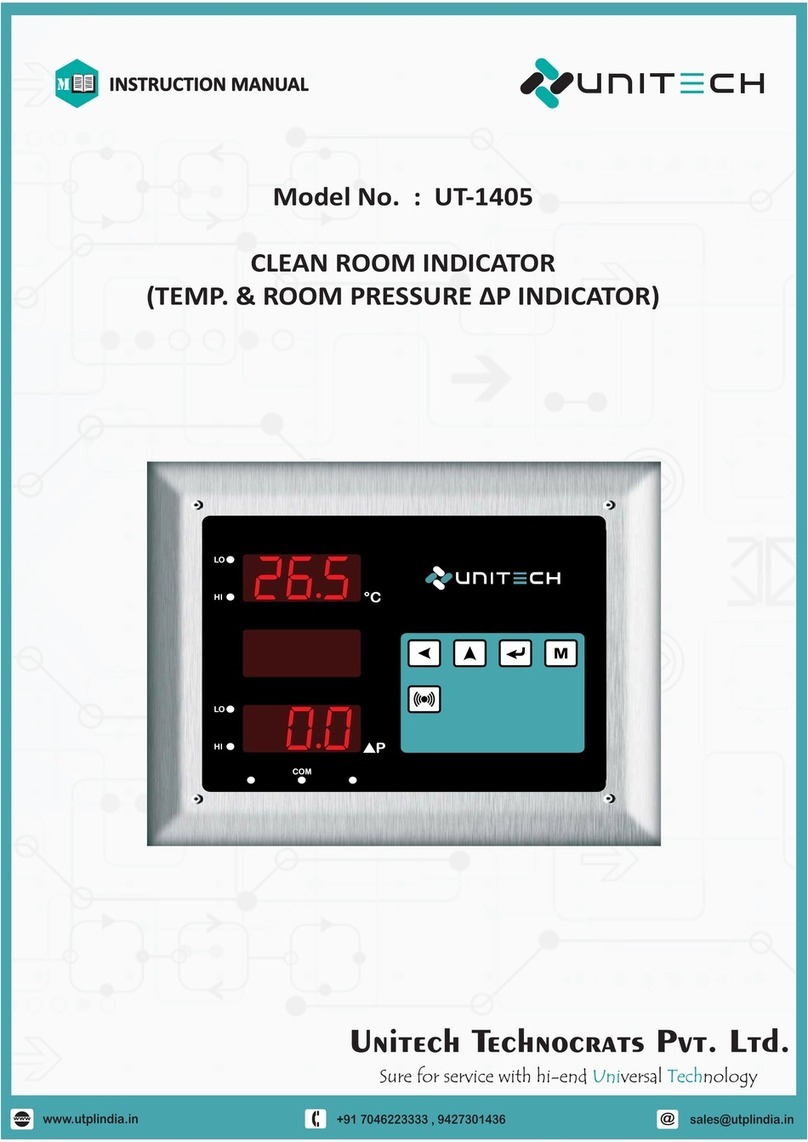 Unitech UT-1405 instruction manual