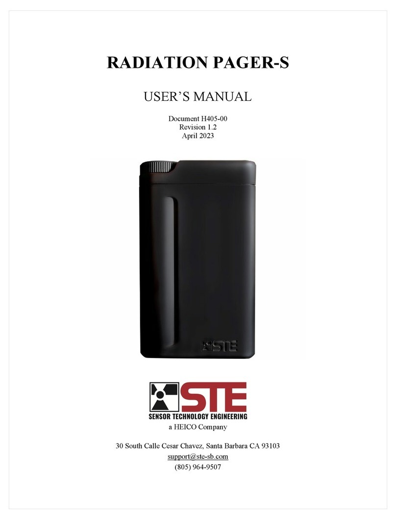 Heico STE RADIATION PAGER-S user manual