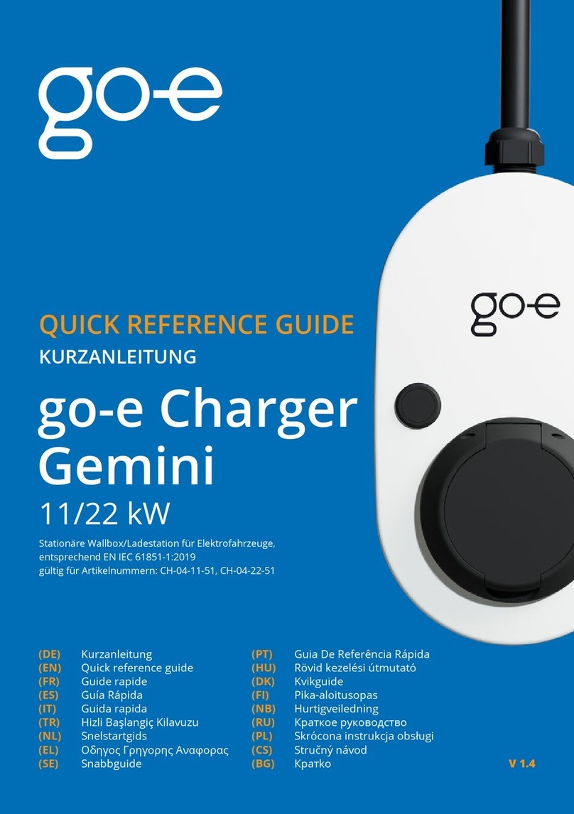 go-e Charger Gemini 11 kW User manual go-e Charger Gemini 11 kW User manual