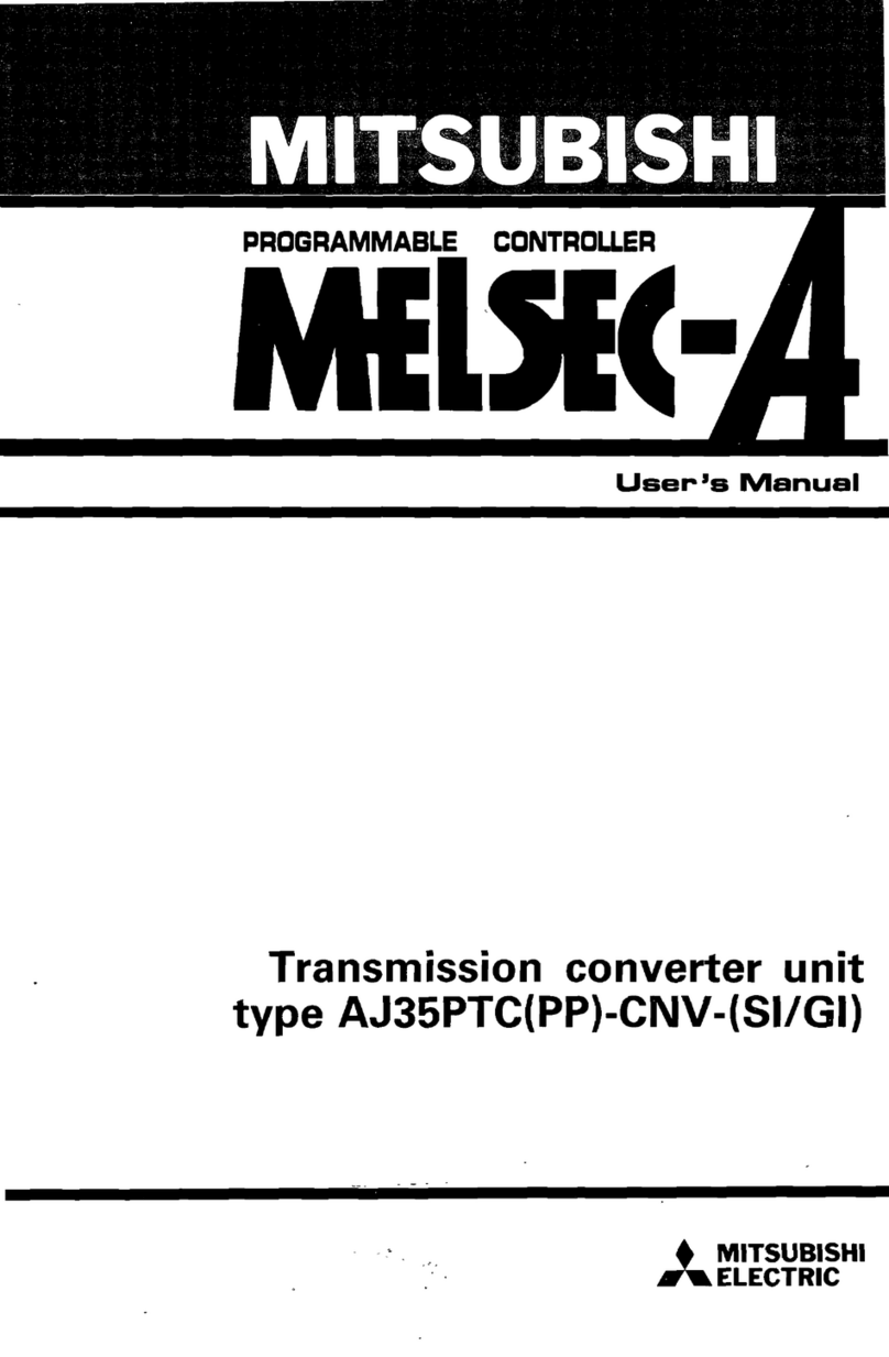 Mitsubishi MELSEC-A AJ35PTC-CNV User manual