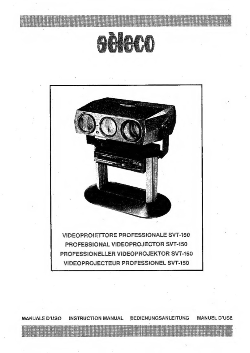 Seleco SVT-150 instruction manual