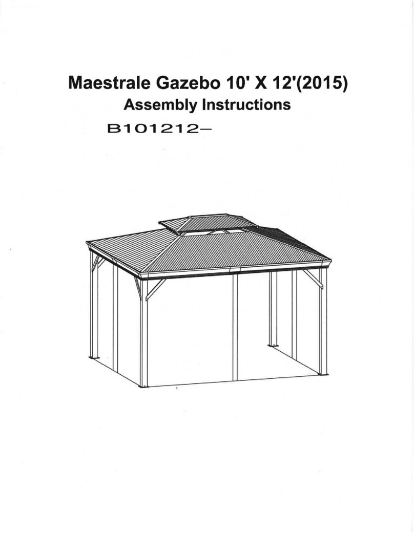 Corriveau Maestrale B101212 Assembly instructions