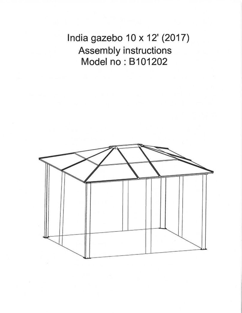 Corriveau lndia 8101202 Assembly instructions