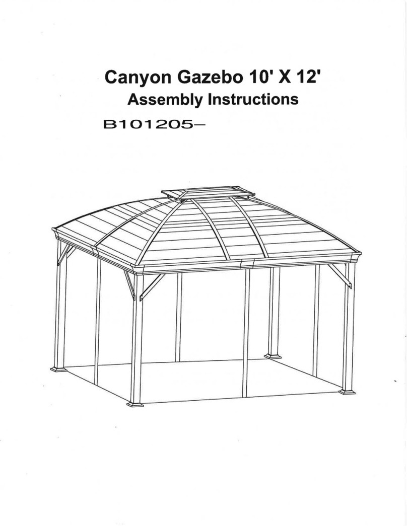 Corriveau Ganyon B101205 Assembly lnstructions