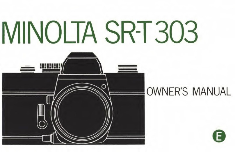 Minolta SR-T 303 User manual