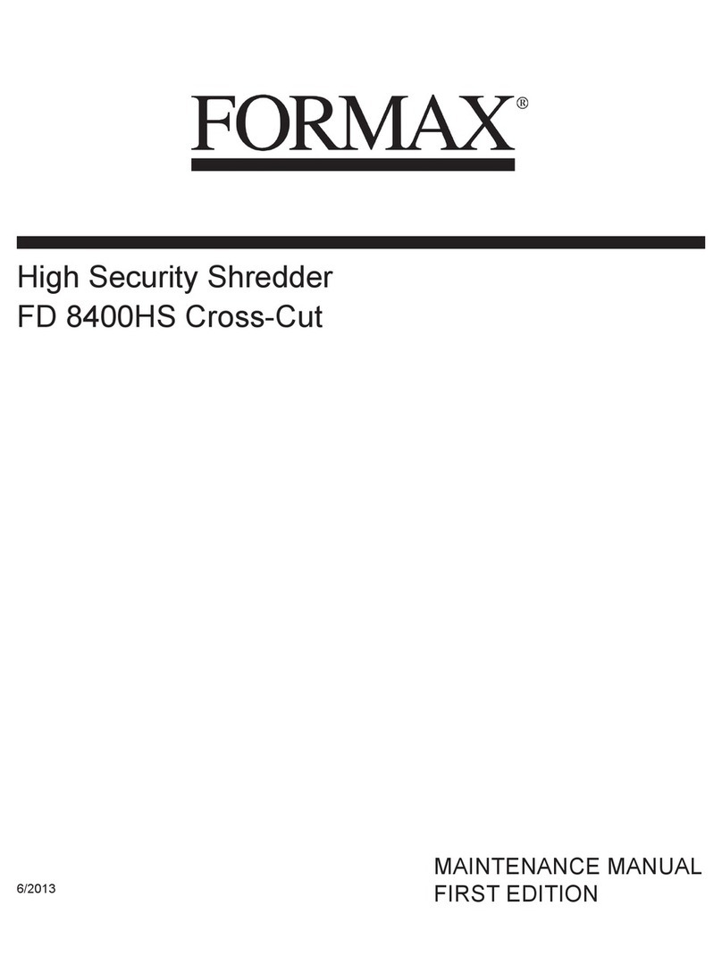 Formax FD 8400HS User manual