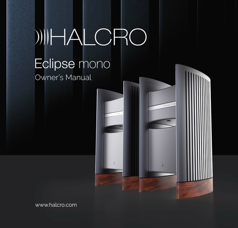 Halcro Eclipse mono User manual