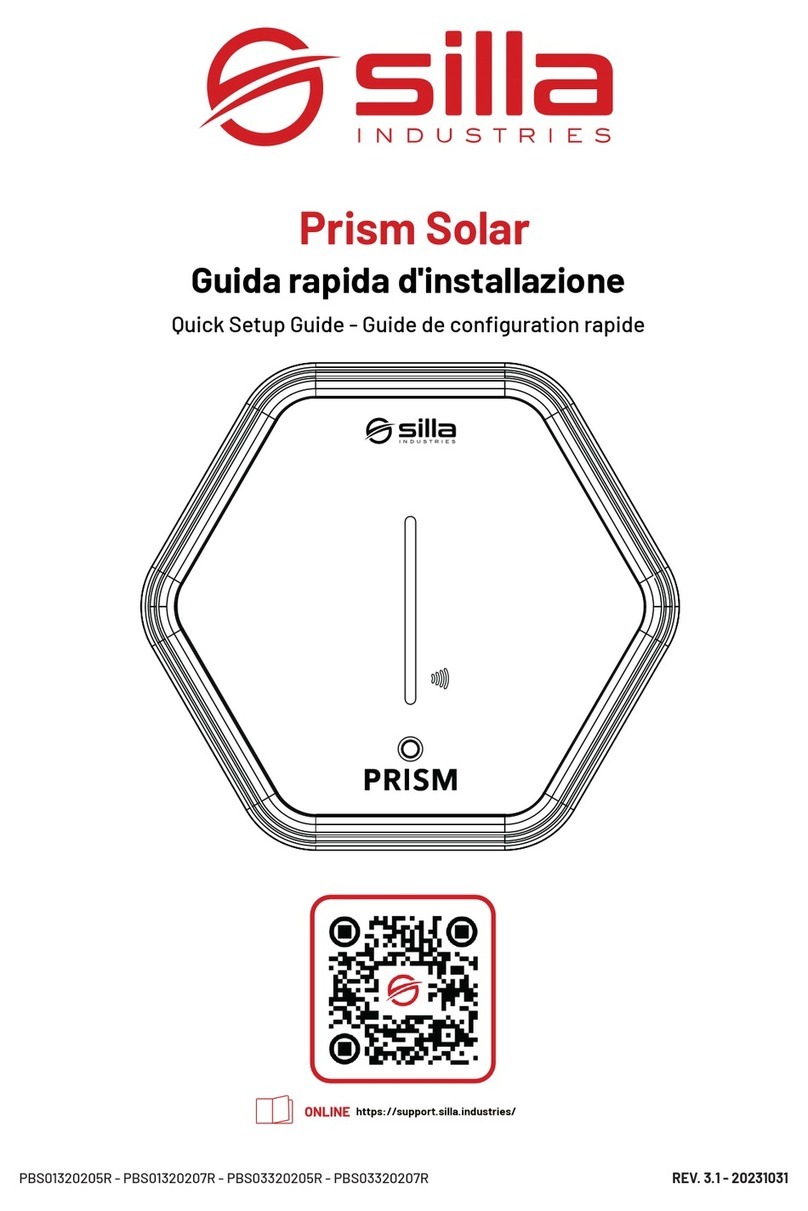 SILLA Prism Solar Quick setup guide