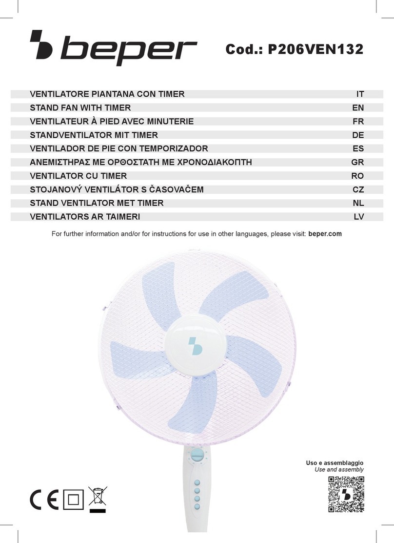 Beper P206VEN132 User manual