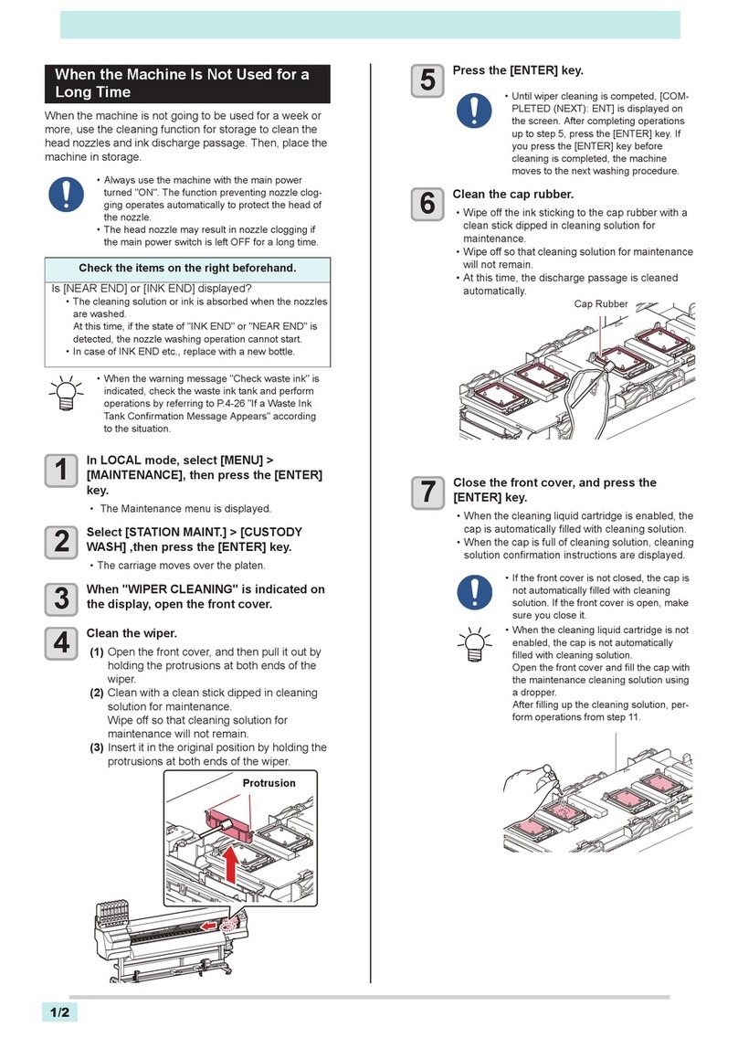 MIMAKI TS55 User manual