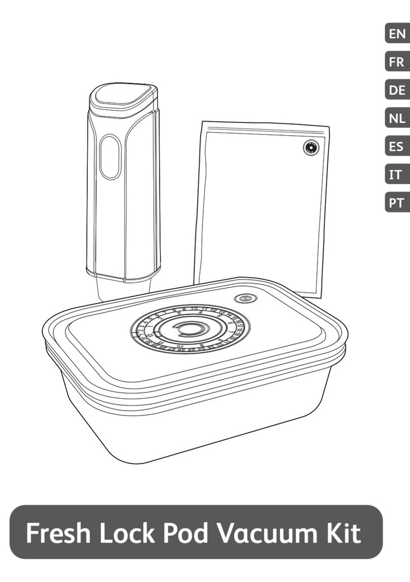 TEFAL FRESH LOCK POD KIT VT101 User manual