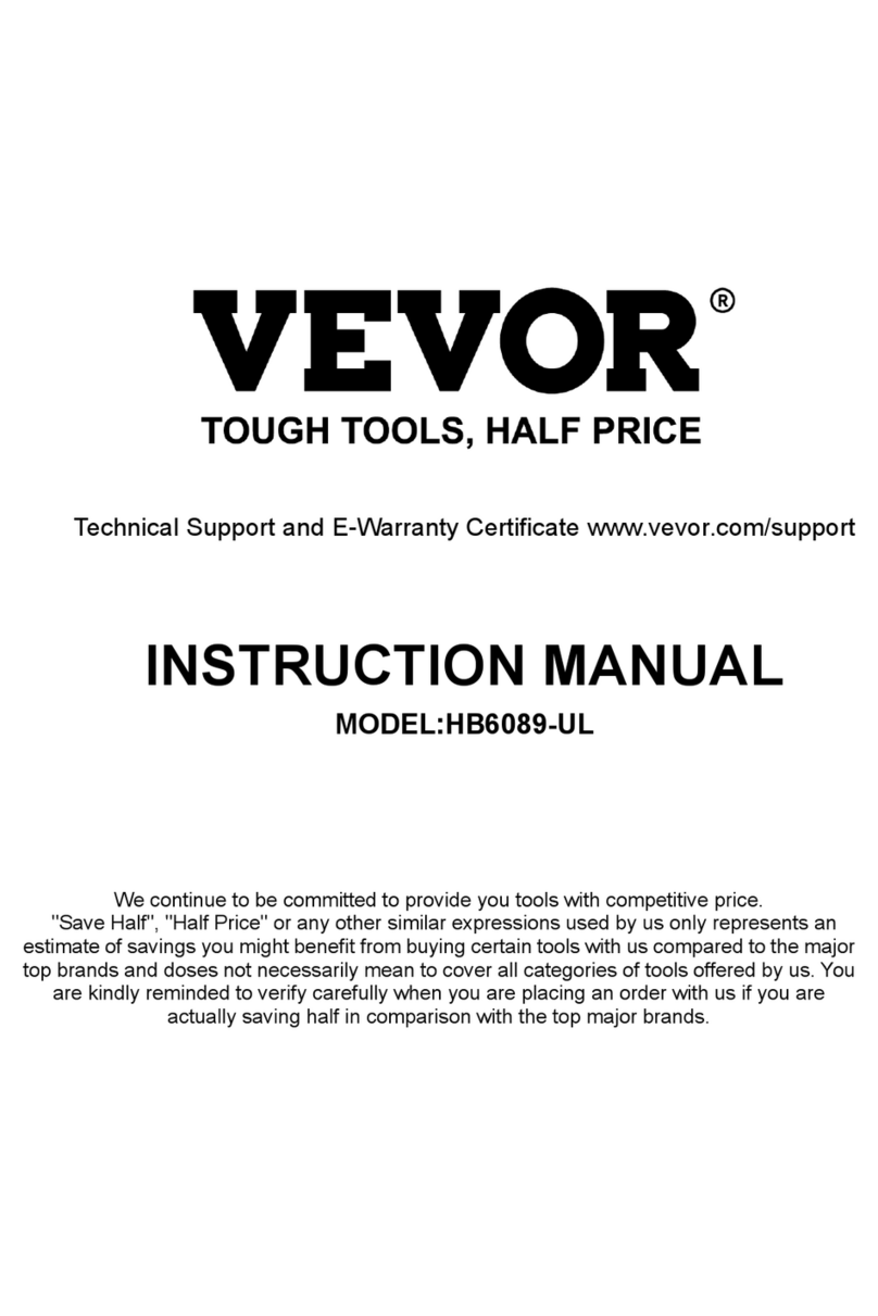 VEVOR HB6089-UL instruction manual