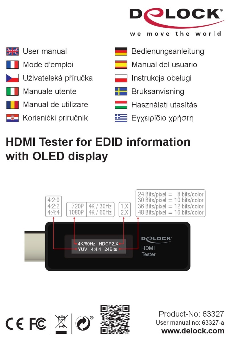 DeLOCK 63327 User manual