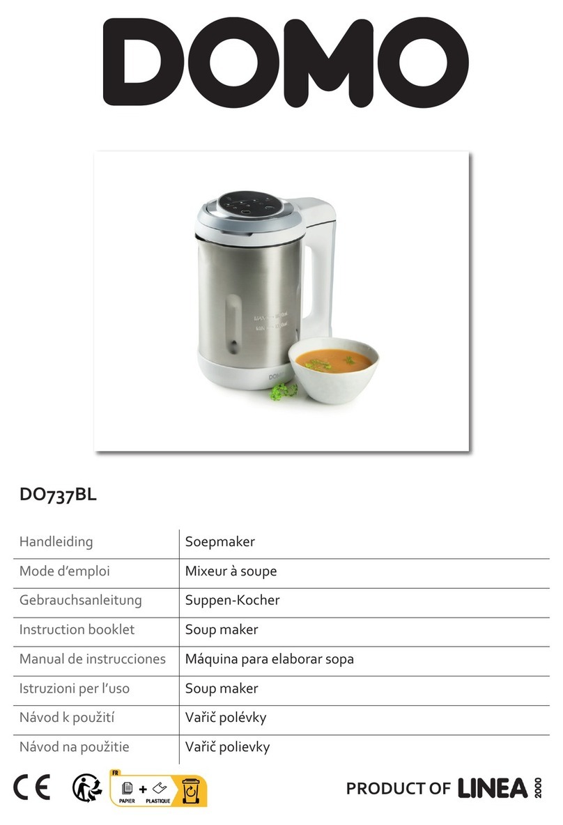 Linea 2000 DOMO DO737BL User manual
