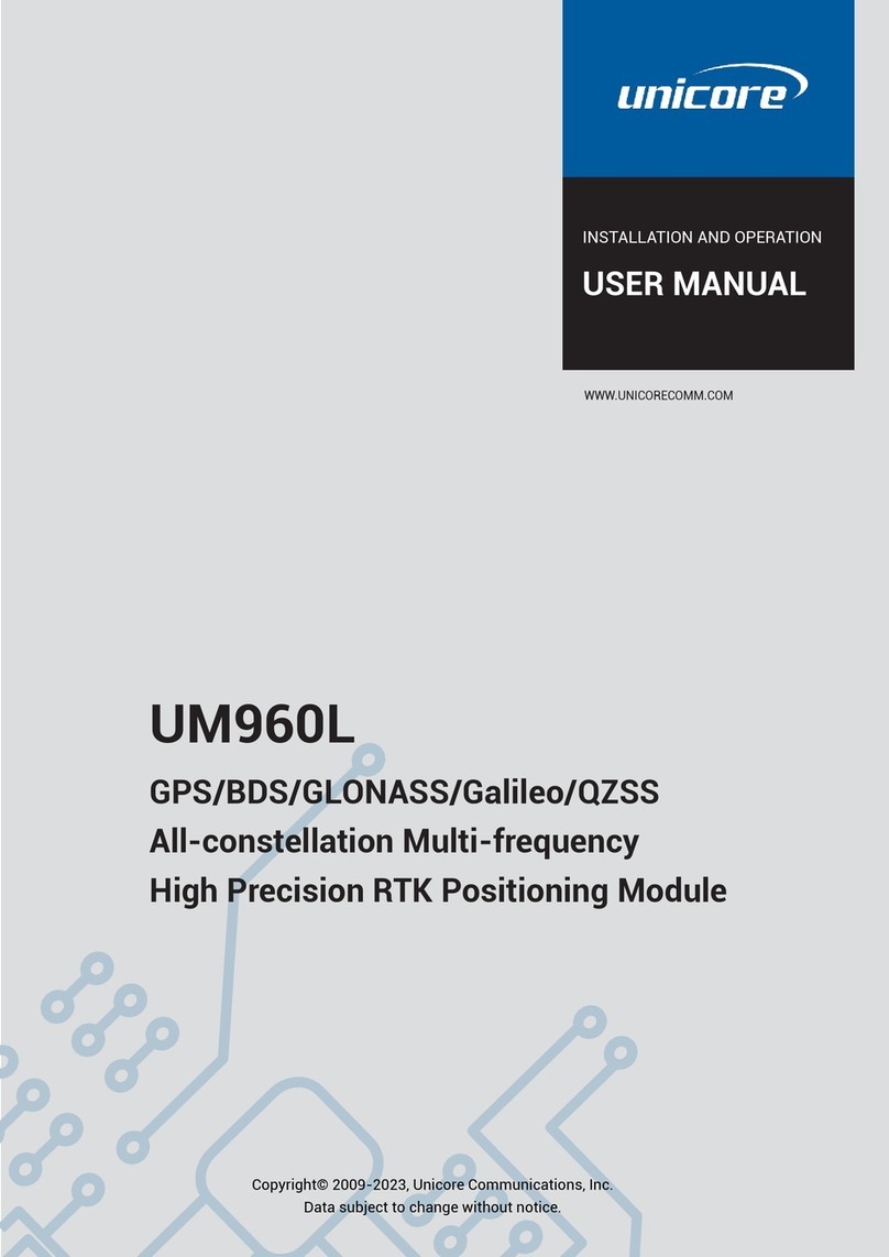 unicore UM960L Installation and Operation User Manual unicore UM960L Installation and Operation User Manual
