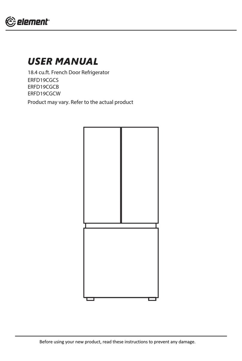 Element ERFD19CGCS User manual