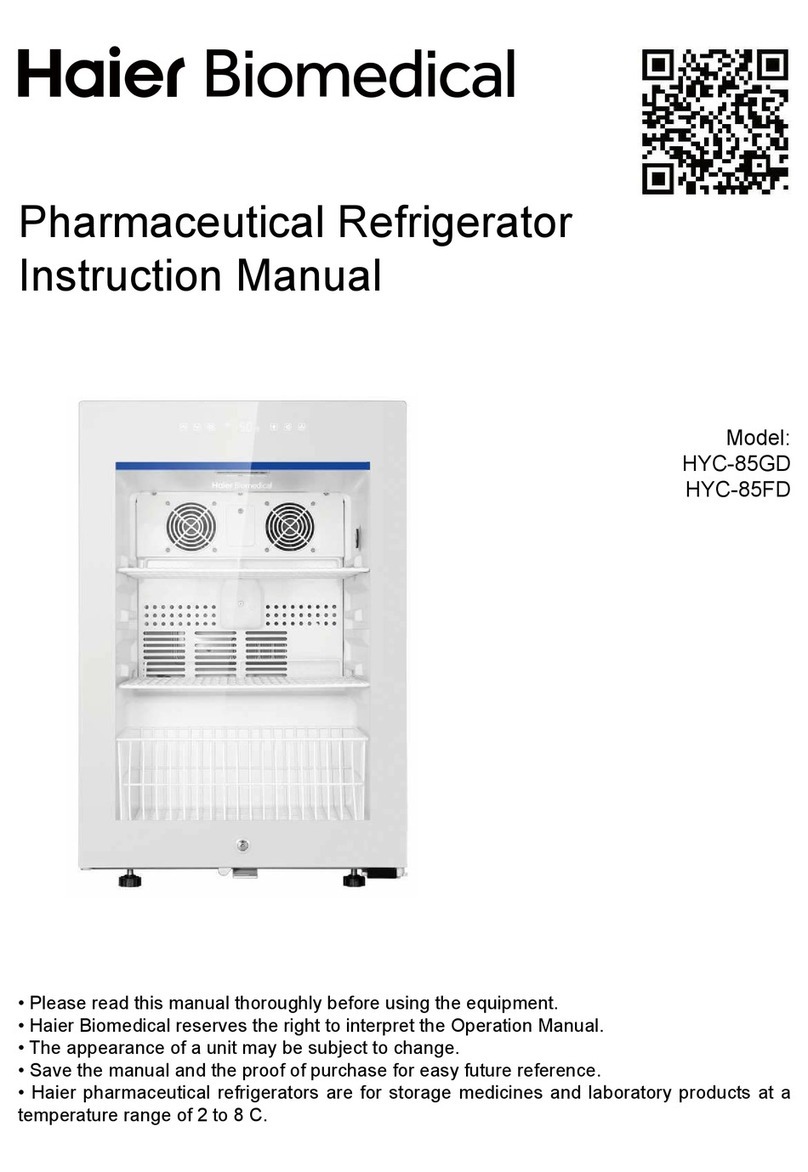 Haier HYC-85GD User manual