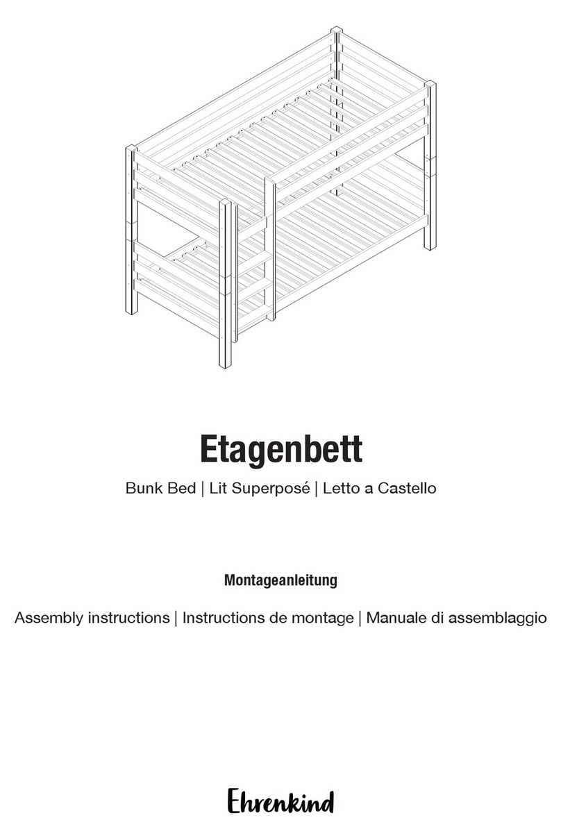 Ehrenkind Bunk Bed Assembly instructions