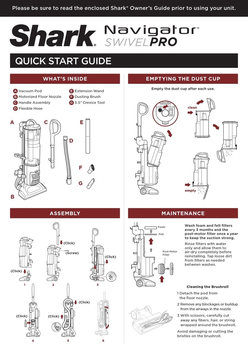 Shark Navigator NV60 User manual