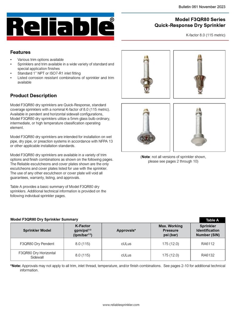 Reliable F3QR80 Series manual