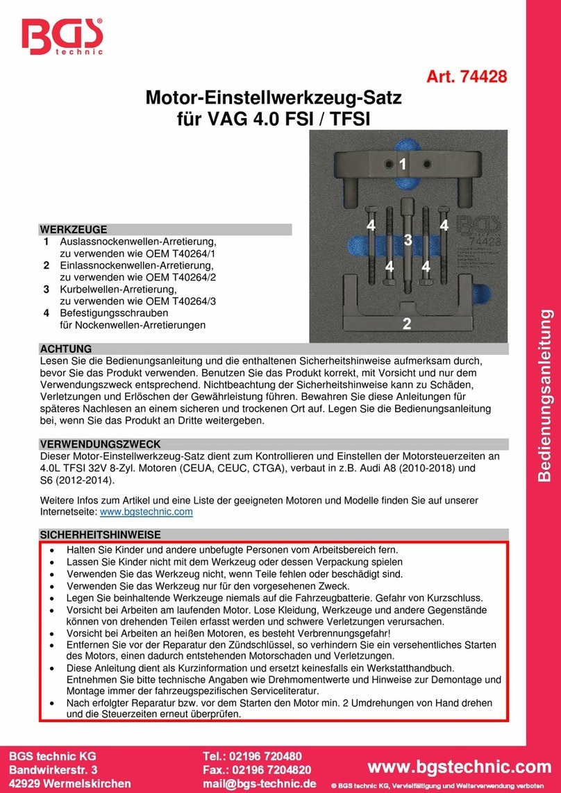 BGS technic 74428 instruction manual