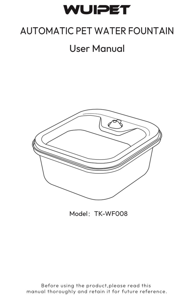 WUIPET TK-WF008 user manual