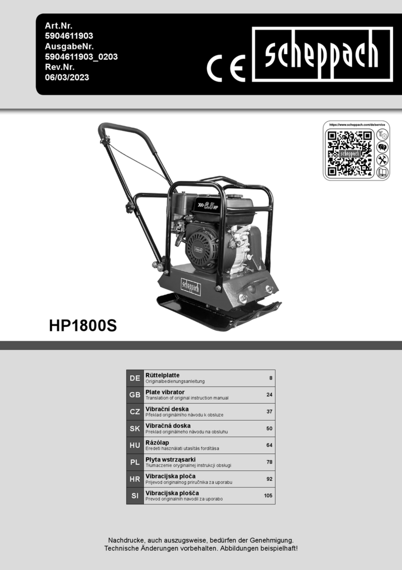 Scheppach HP1800S Instructions for use