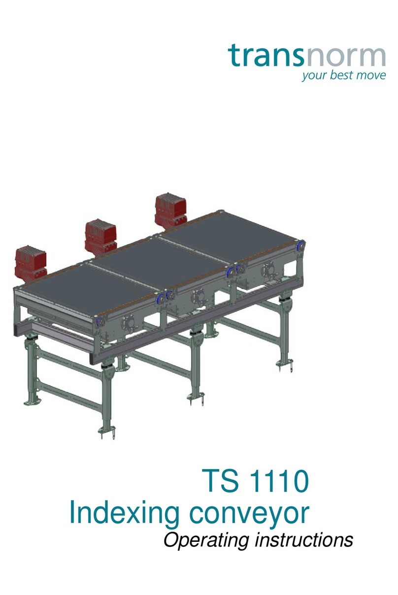 transnorm TS 1110 operating instructions