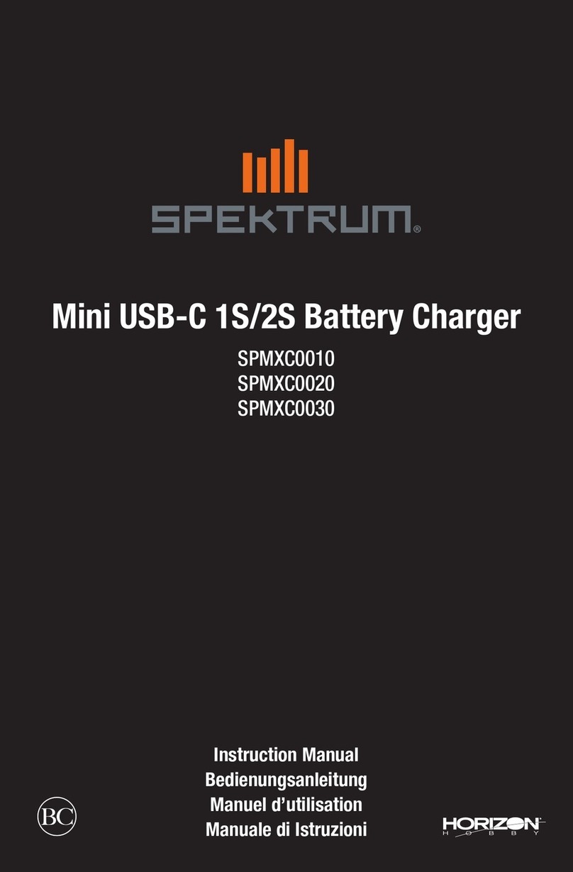 Horizon Hobby Spektrum SPMXC0010 User manual Horizon Hobby Spektrum SPMXC0010 User manual