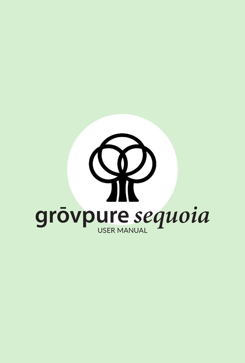 grovpure sequoia user manual