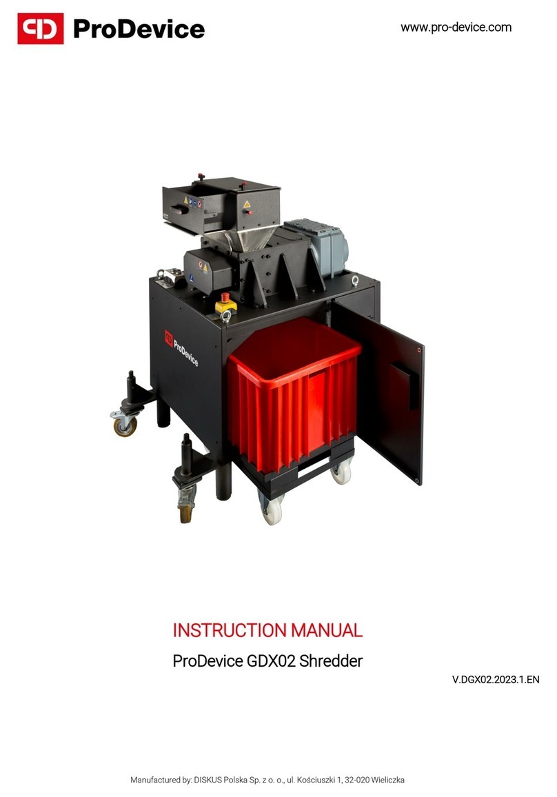 ProDevice GDX02 instruction manual