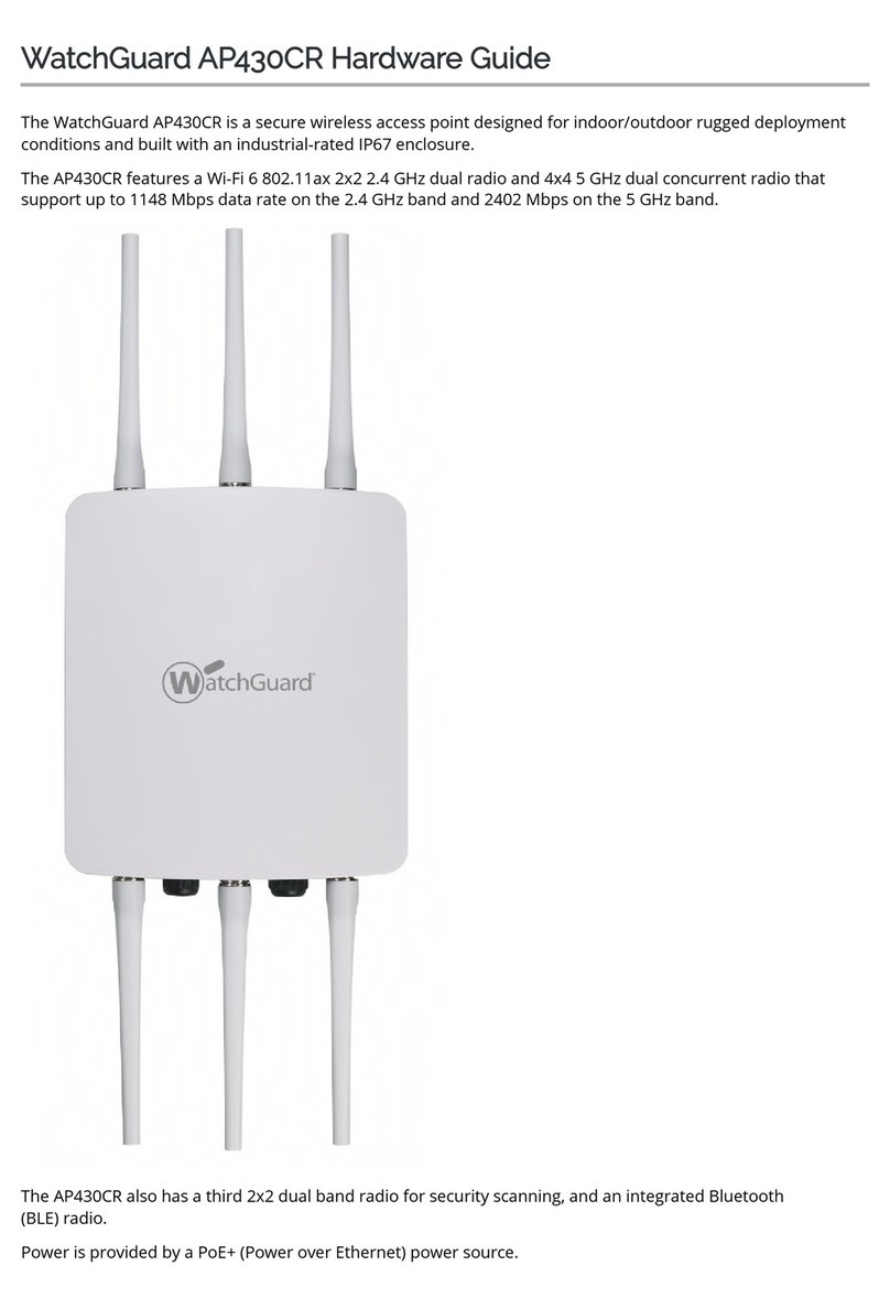 Watchguard AP430CR Installation instructions