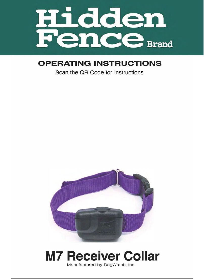 DogWatch Hidden Fence M7 operating instructions