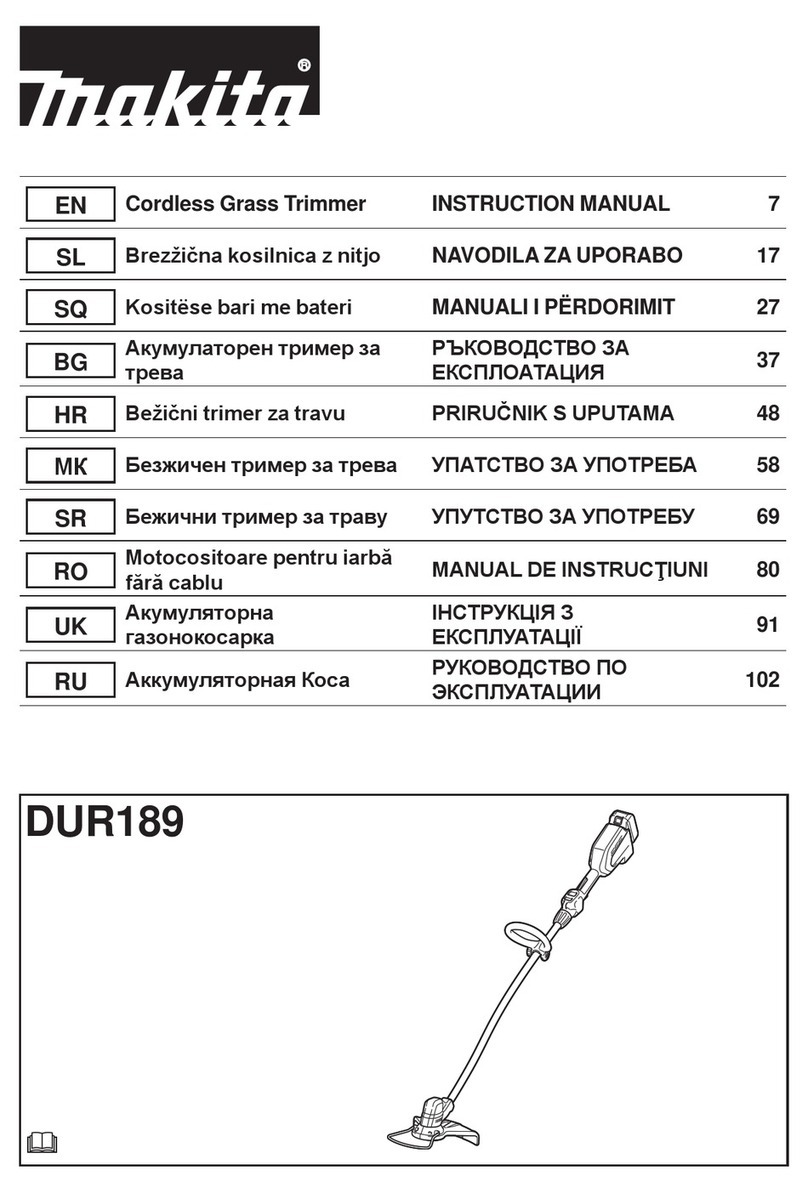 Makita DUR189 User manual