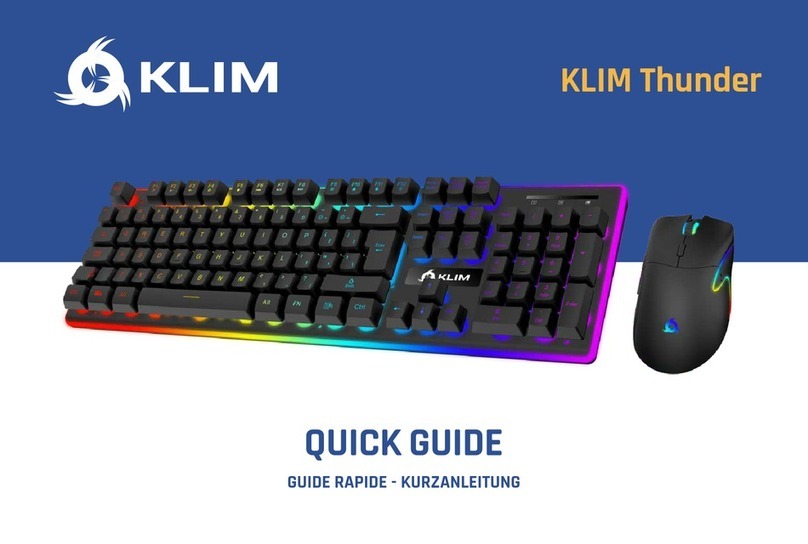 KLIM Thunder User manual