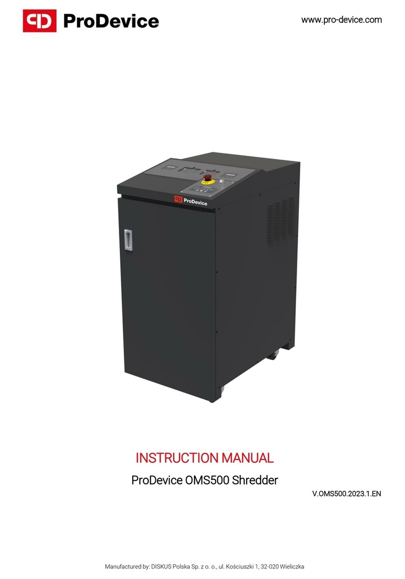 ProDevice OMS500 User manual