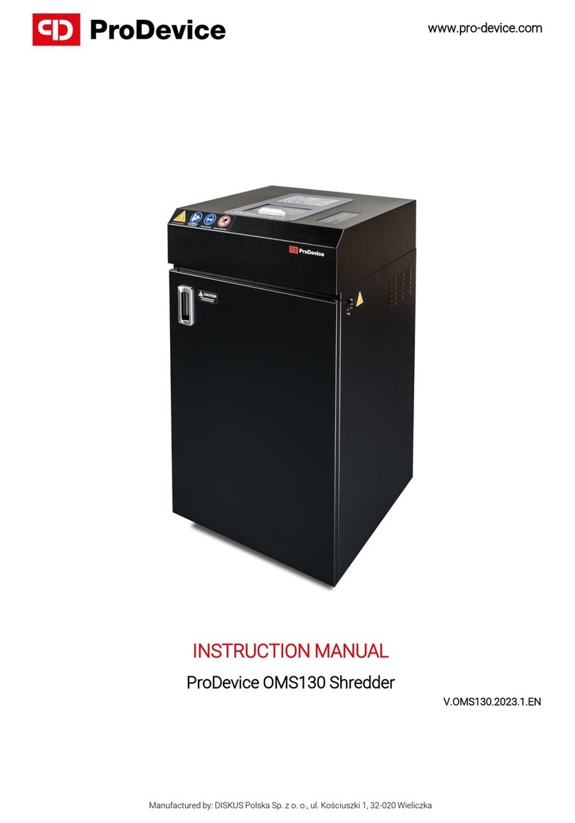 ProDevice OMS130 instruction manual