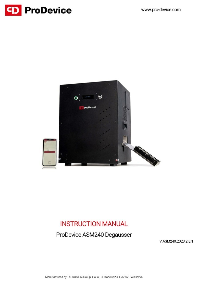 ProDevice ASM240 instruction manual