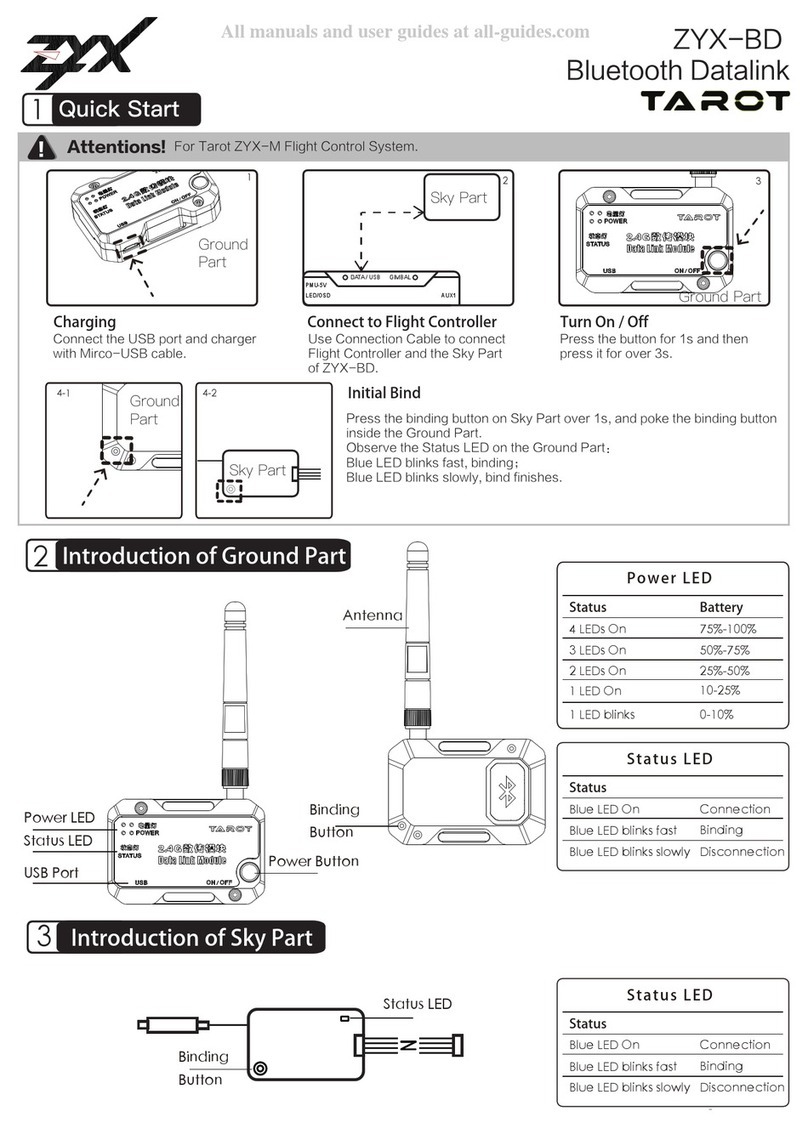 Tarot ZYX-BD quick start
