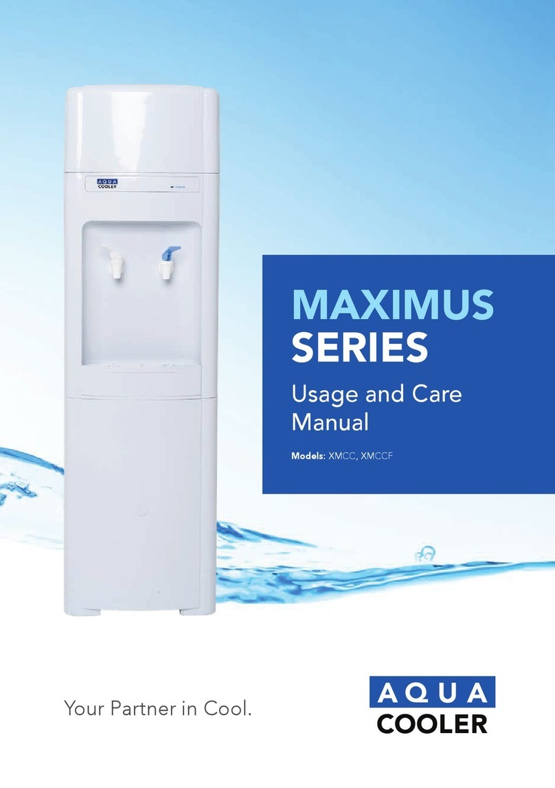 Aqua Cooler Maximus Series Usage and Care Manual