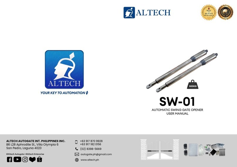 AL Tech SW-01 User manual